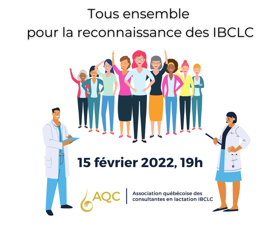 Tous ensemble pour la reconnaissance des IBCLC