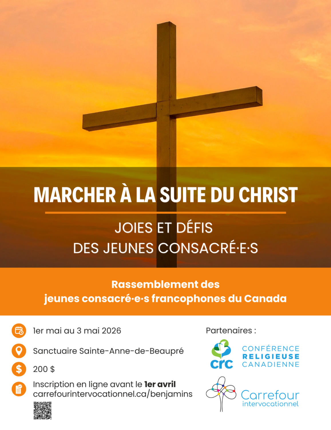 Marcher à la suite du Christ - Joies et défis des jeunes consacré·e·s en 2026