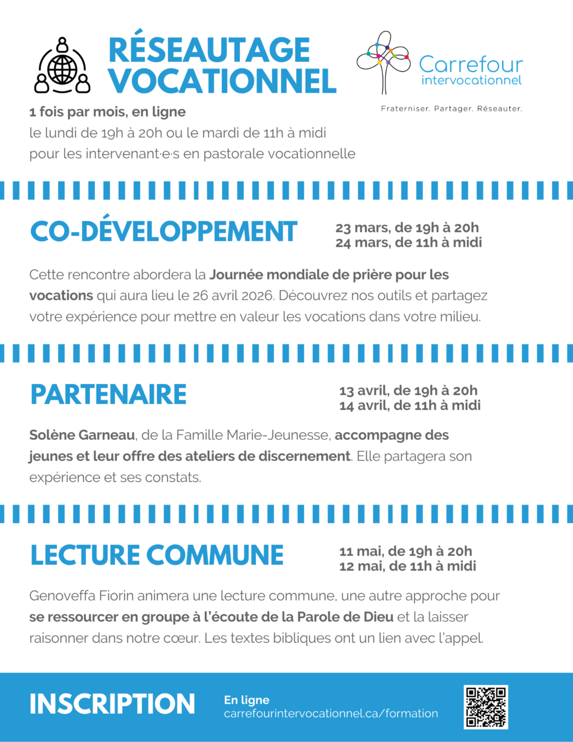 Réseautage du lundi 23 mars 2026