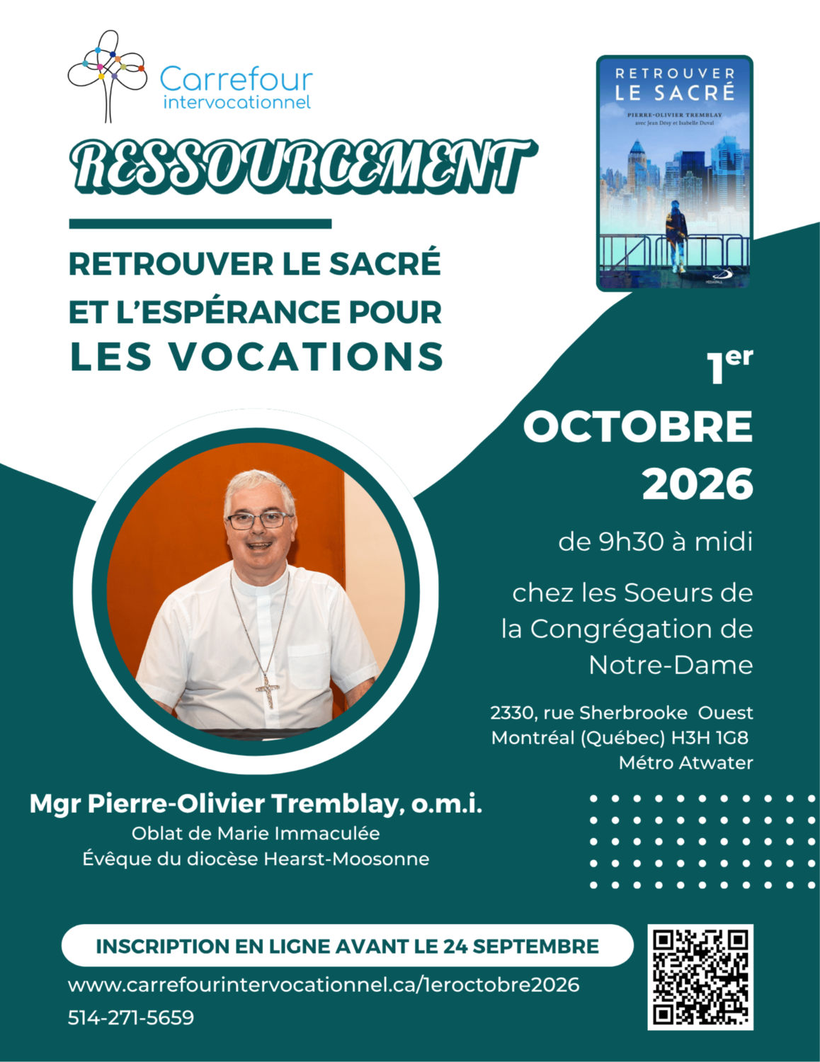 AGA Ressourcement 1er octobre 2026