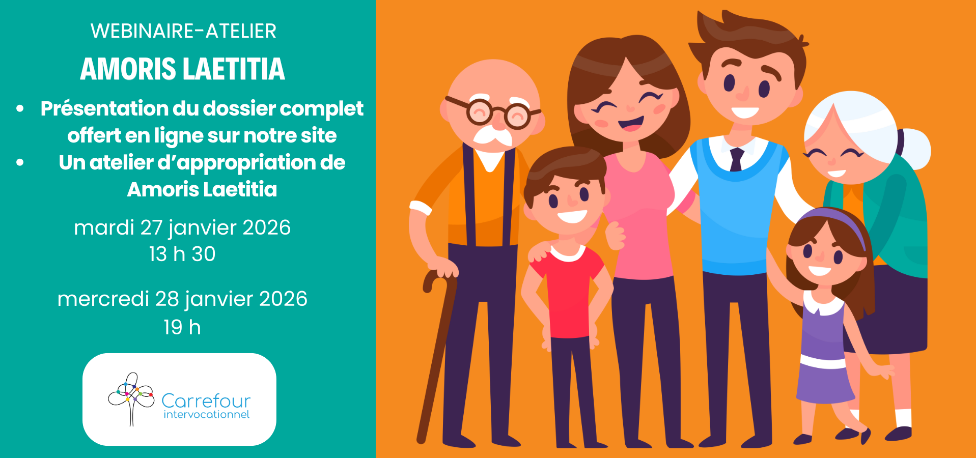 Webinaire-Atelier Amoris Laetitia du 27 janvier