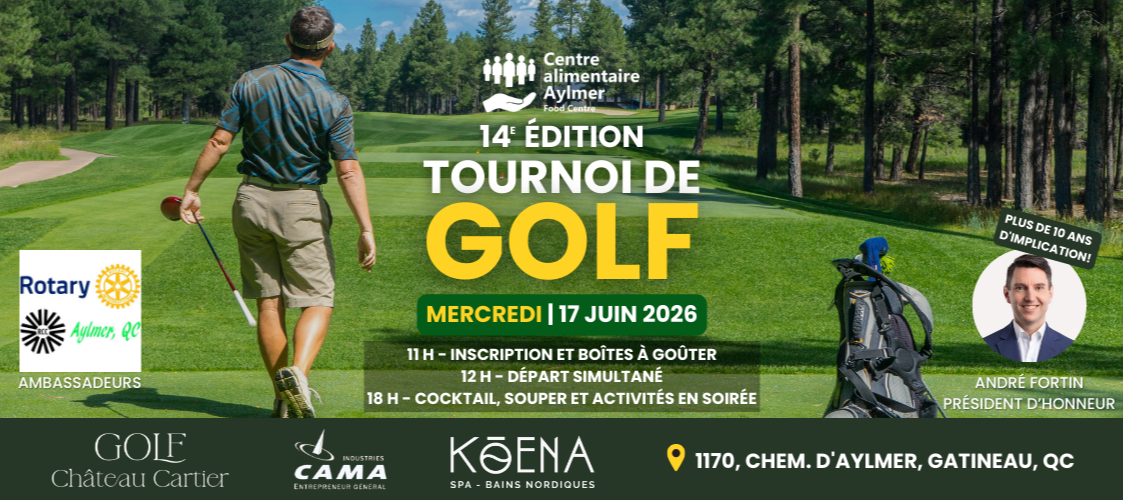 Tournoi de golf 2026