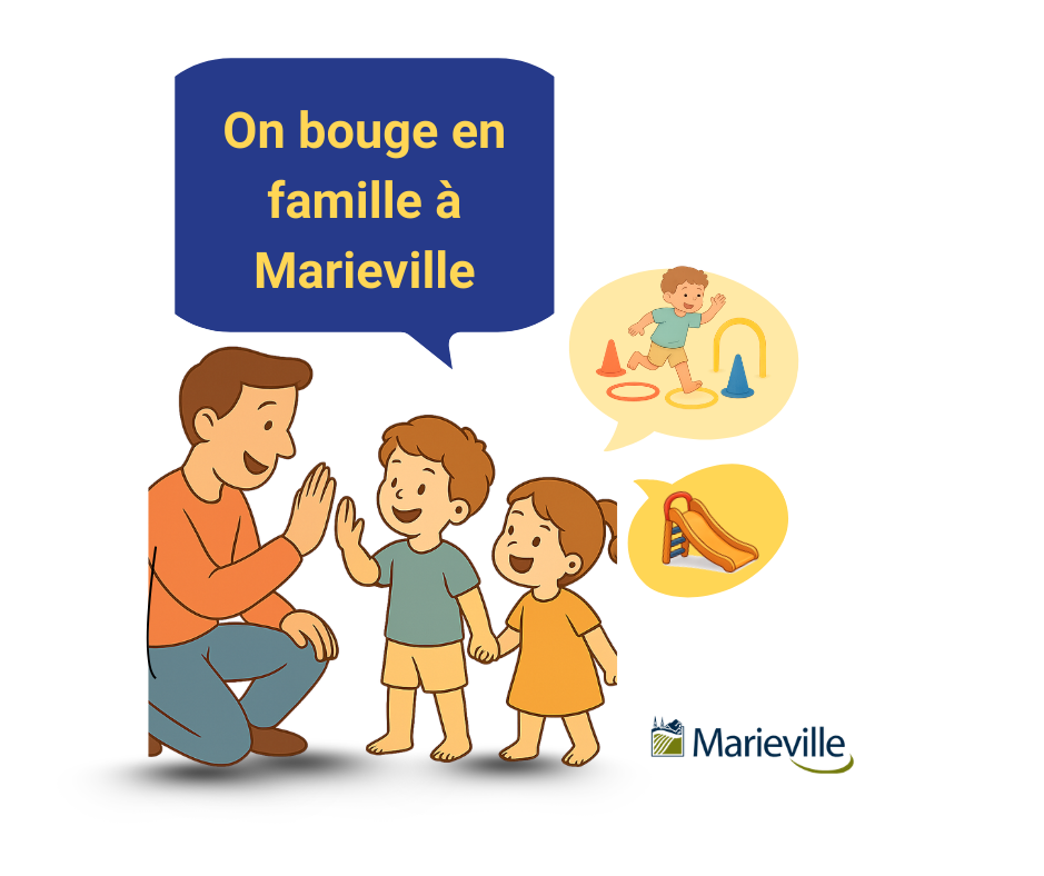 On bouge en famille à Marieville - parcours moteurs pour enfants 0-7 ans