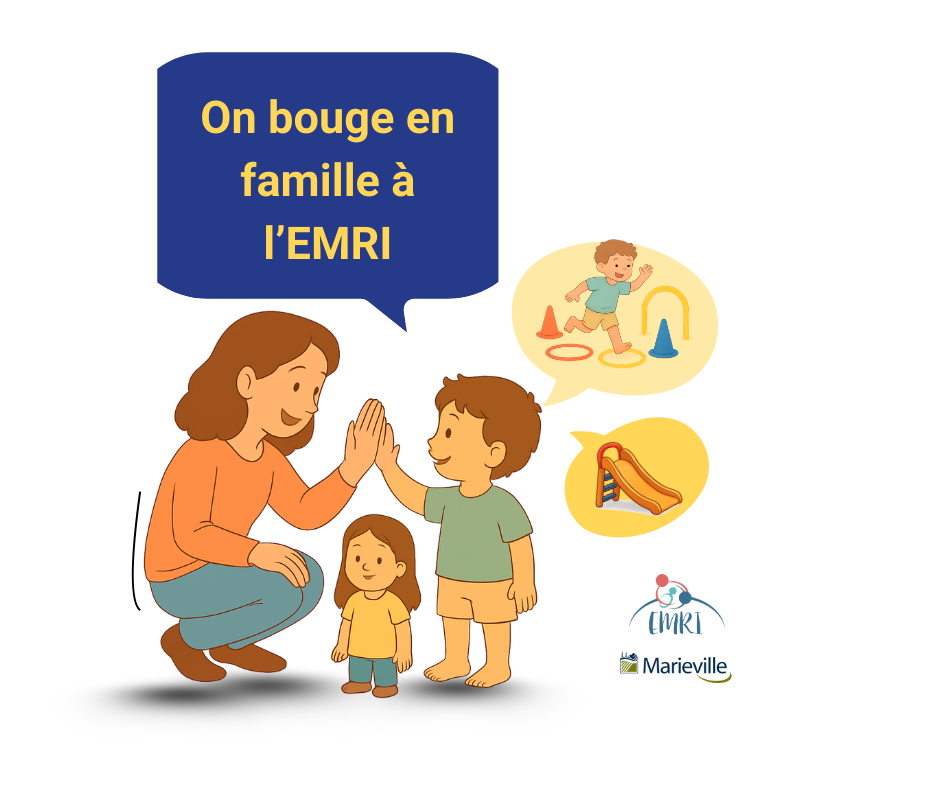 On bouge en famille à l'EMRI - parcours moteurs pour enfants 0-7 ans