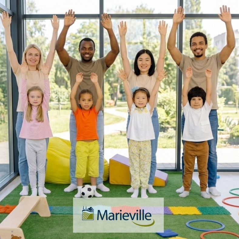 On bouge en famille à Marieville (Maison des loisirs)
