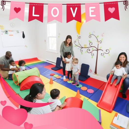 Samedi matin en famille - SAINT-VALENTIN