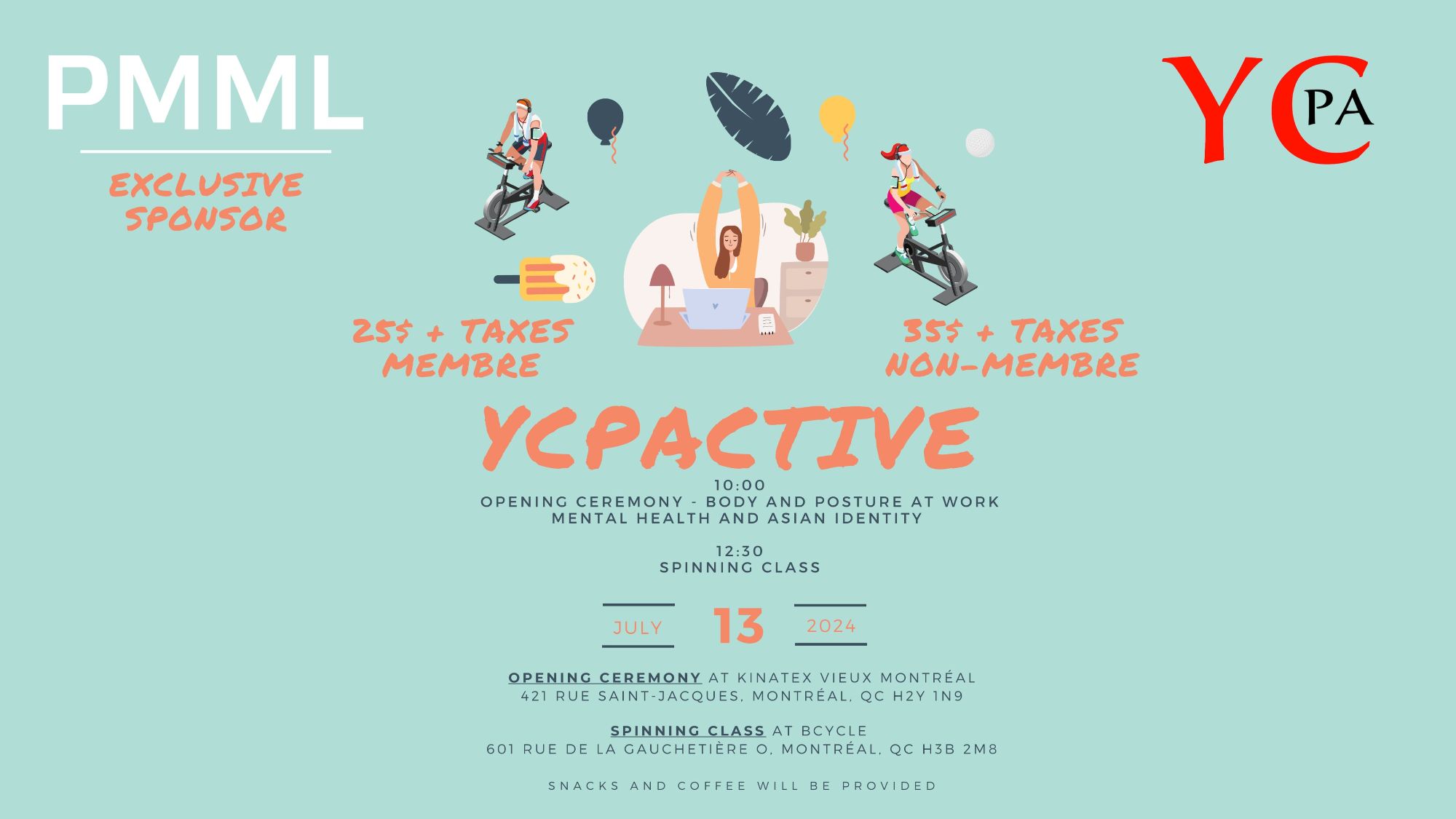 YCPActive - Summer Program - Opening Ceremony and Spinning