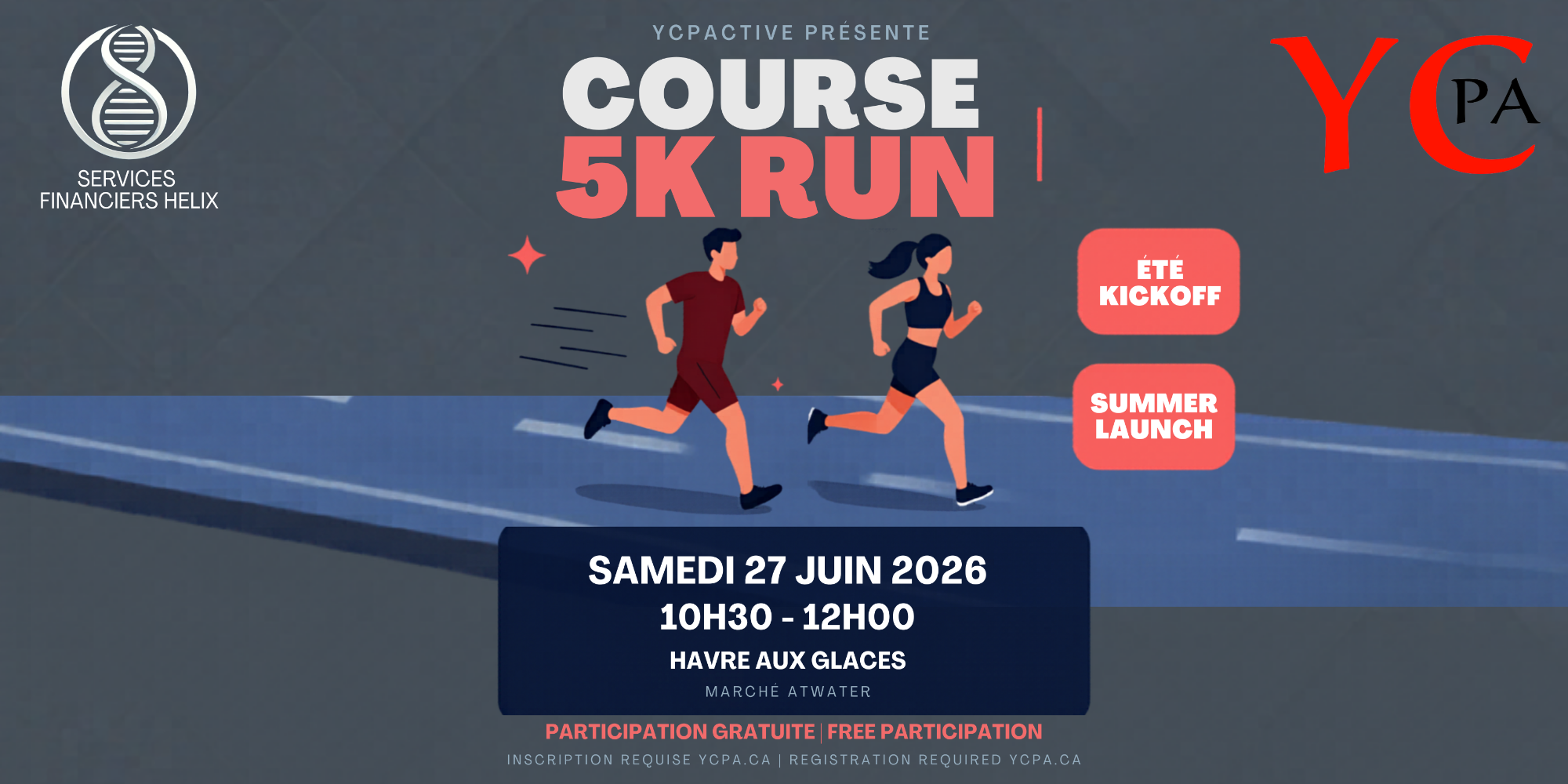 YCPActive - Course 5km (Événement de lancement)