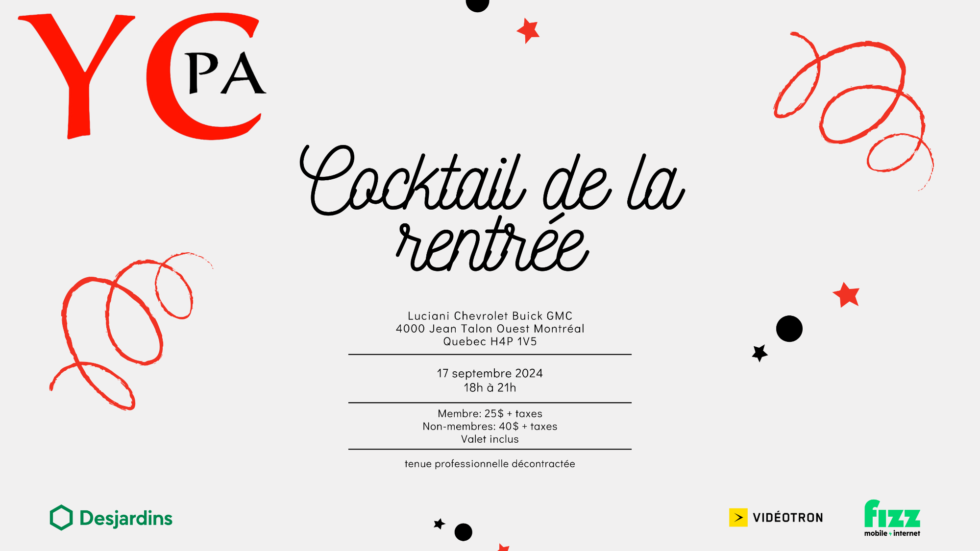 Cocktail de la rentrée