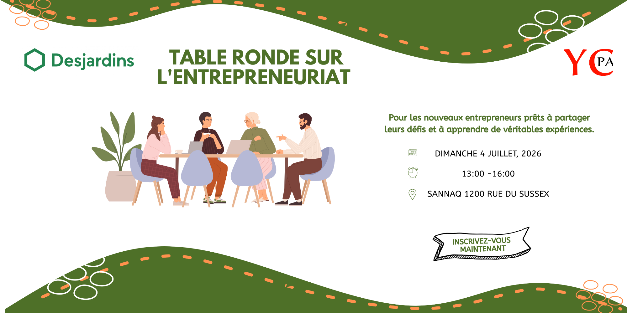 Table ronde sur l'entrepreneuriat