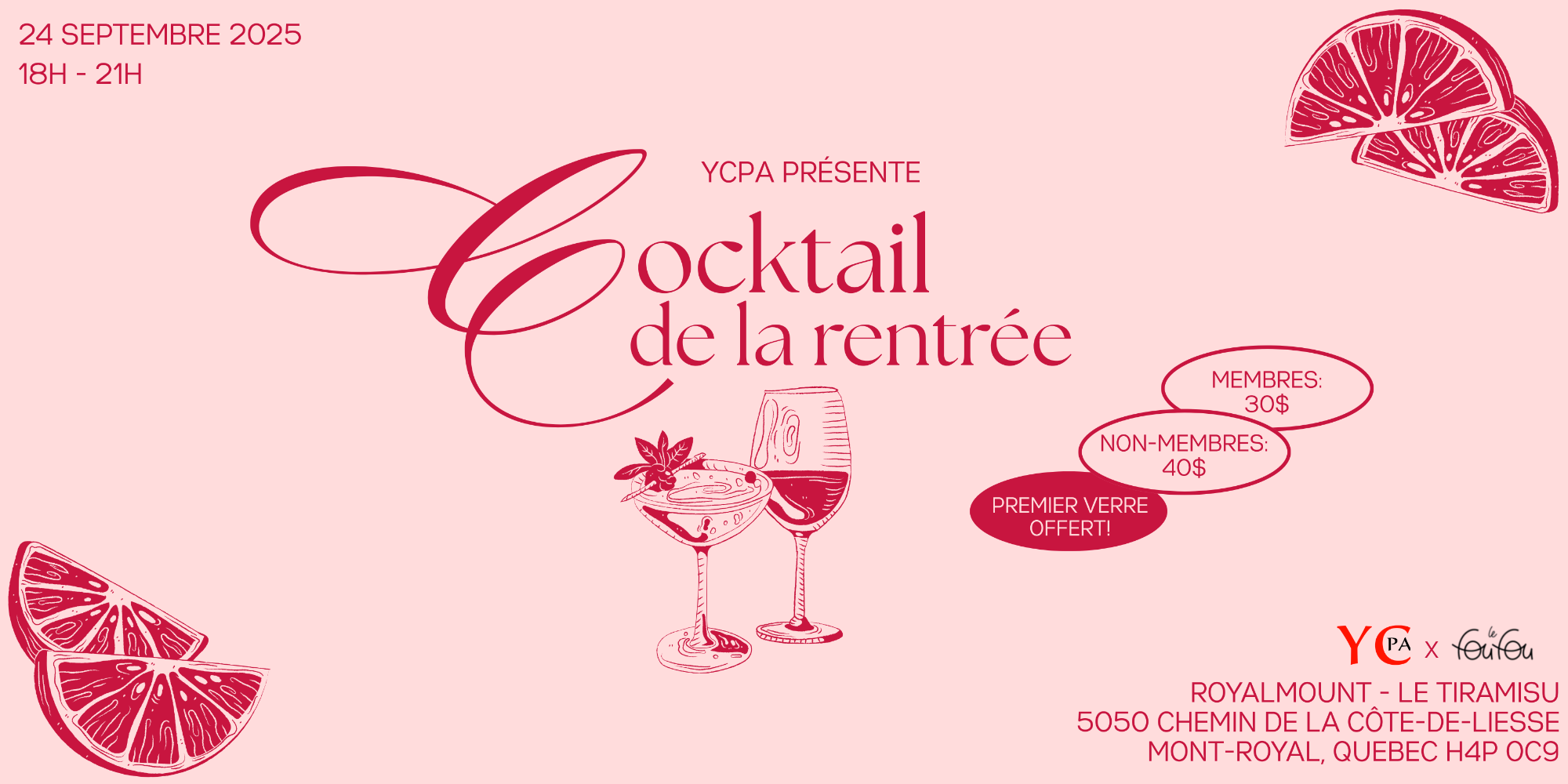 Cocktail de la rentrée