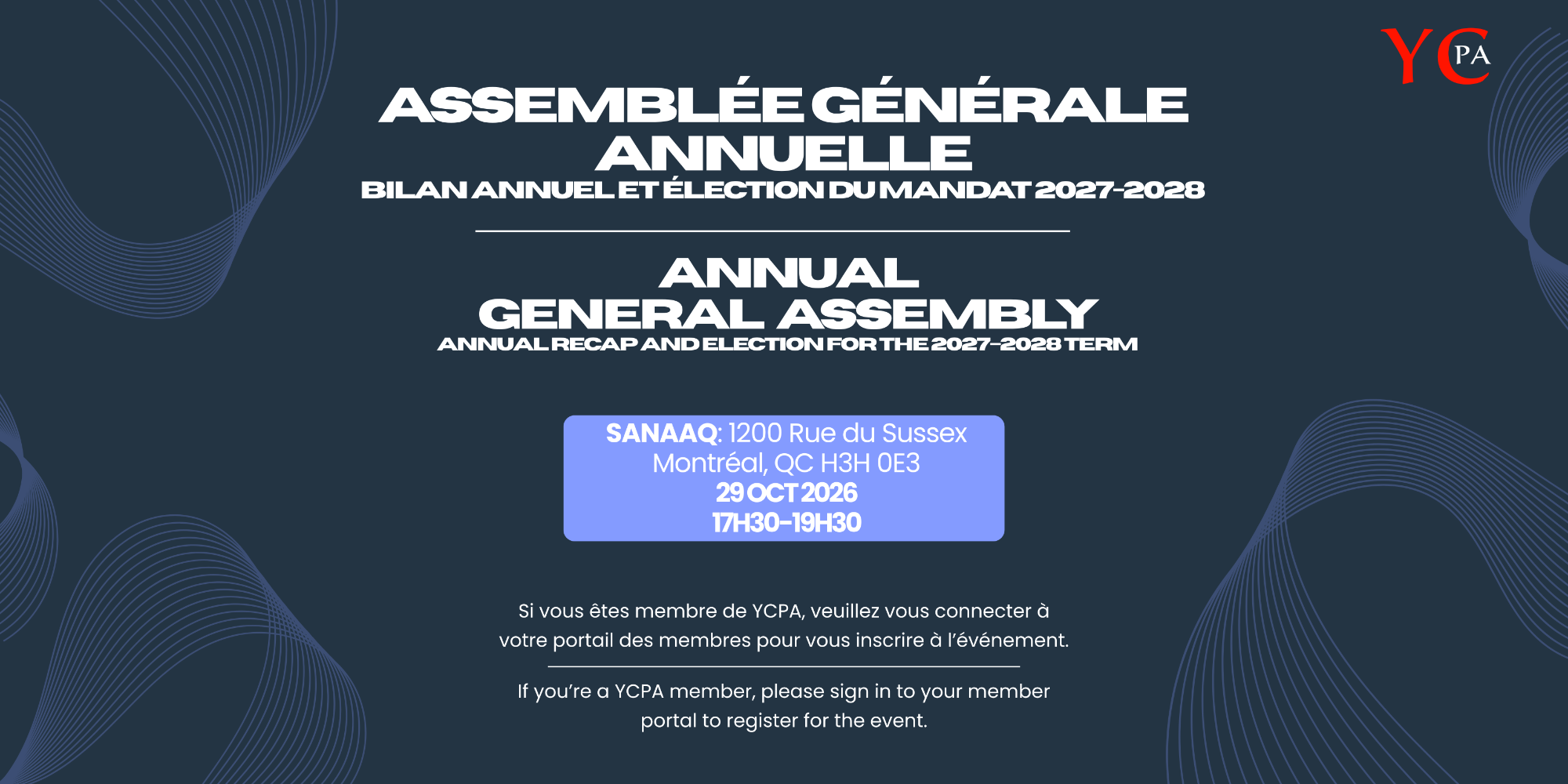 Assemblée générale annuelle 2026