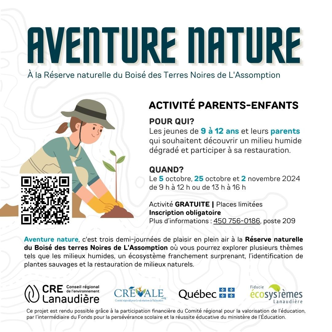 INSCRIPTION - Aventure nature L’Assomption