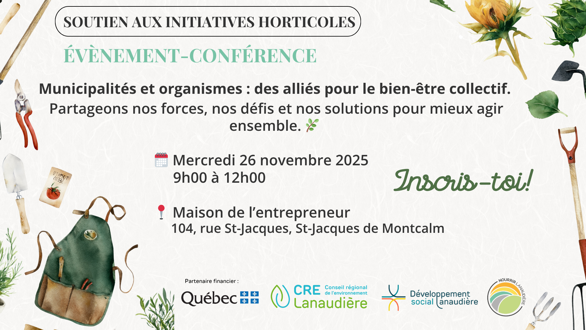 Municipalités et organismes — des alliés pour le bien-être collectif!