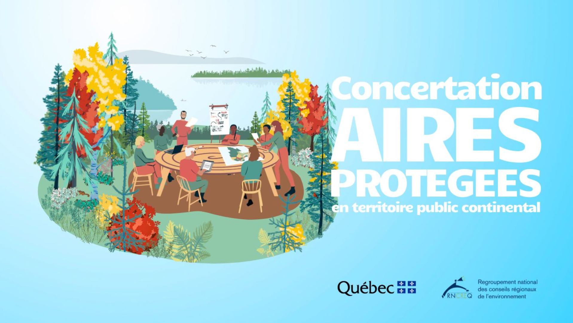 LANCEMENT - Concertation des aires protégées en territoire public continental