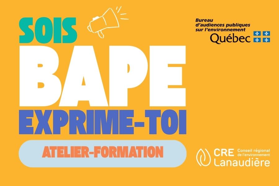 Un BAPE dans ma communauté : je participe!