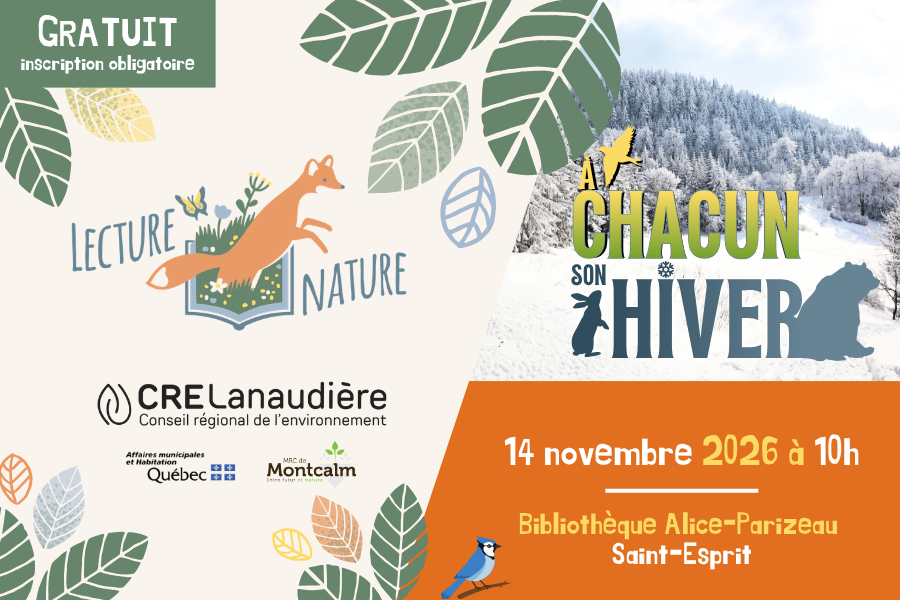 Lecture Nature - À chacun son hiver