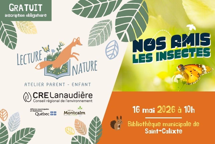 Lecture Nature - Nos amis les insectes