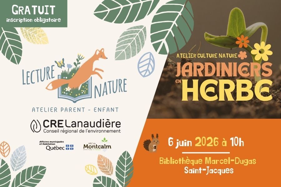 Lecture Nature - Jardiniers en herbe