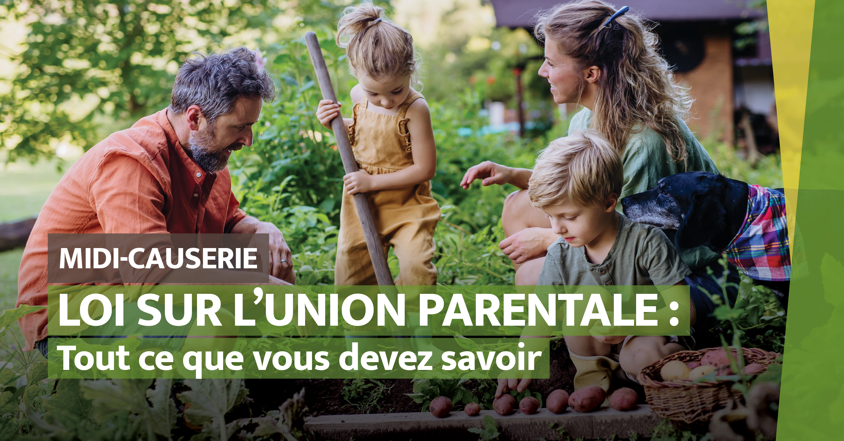 Midi-causerie - Loi sur l’union parentale : Tout ce que vous devez savoir