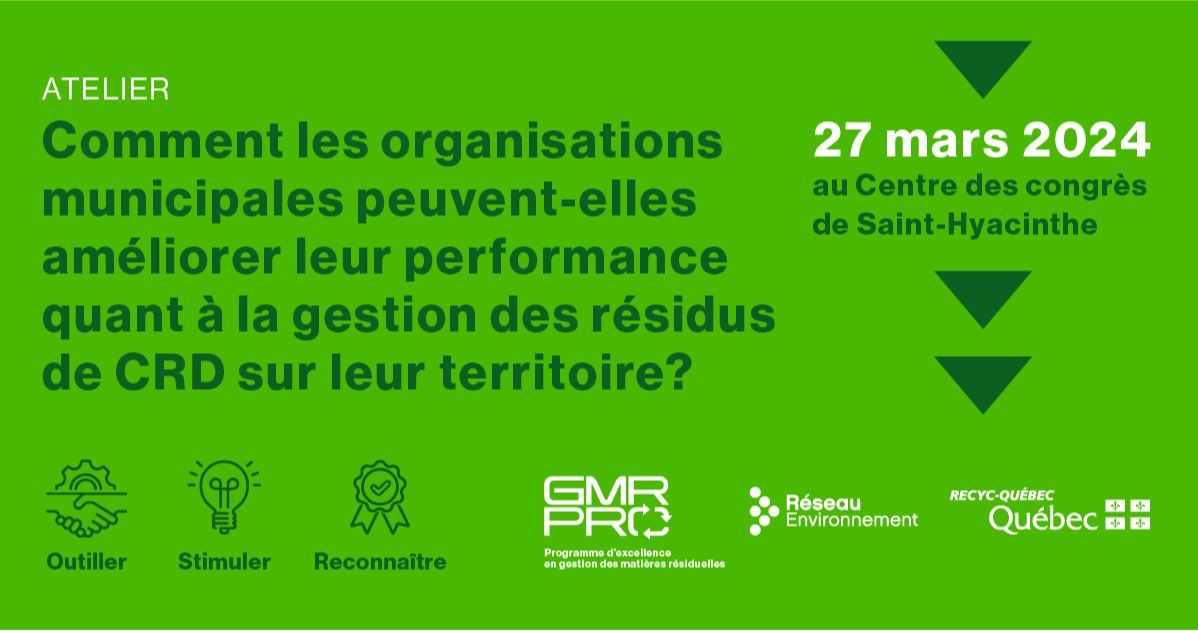 Atelier sur la gestion des CRD - Ouvert à toutes les organisations municipales