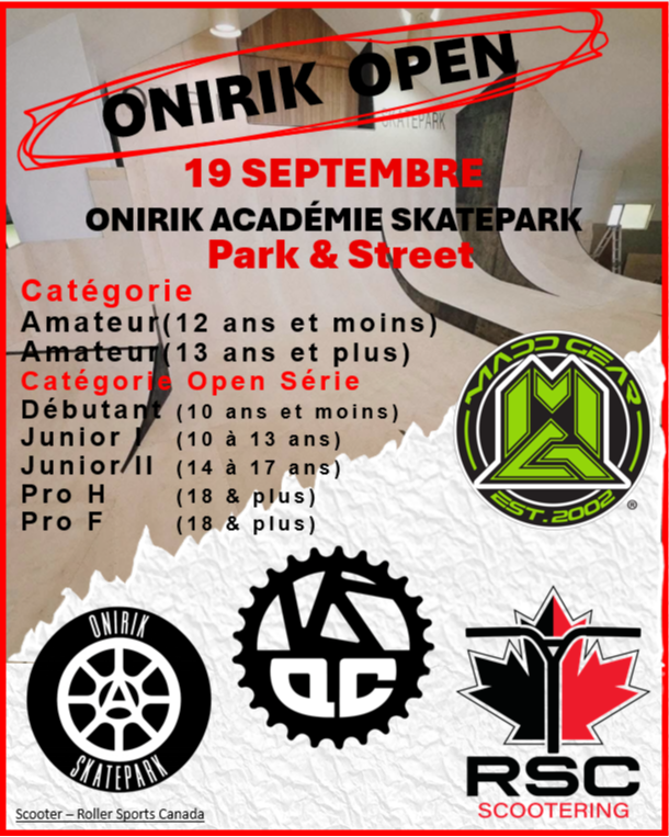 Série Canada Open Freestyle - ONIRIK OPEN