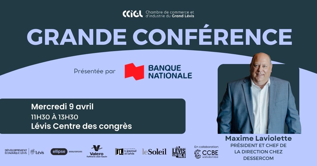 Grande Conférence | Maxime Laviolette