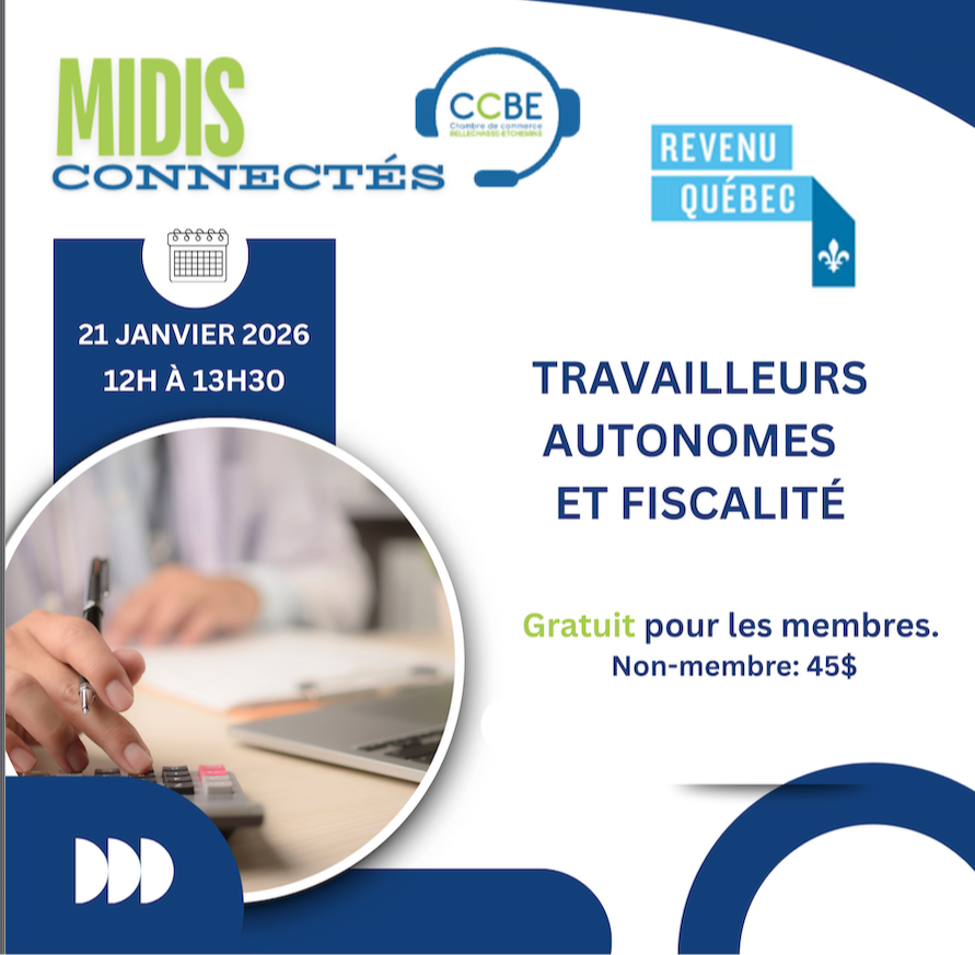 Midi connecté travailleur autonome et fiscalité.
