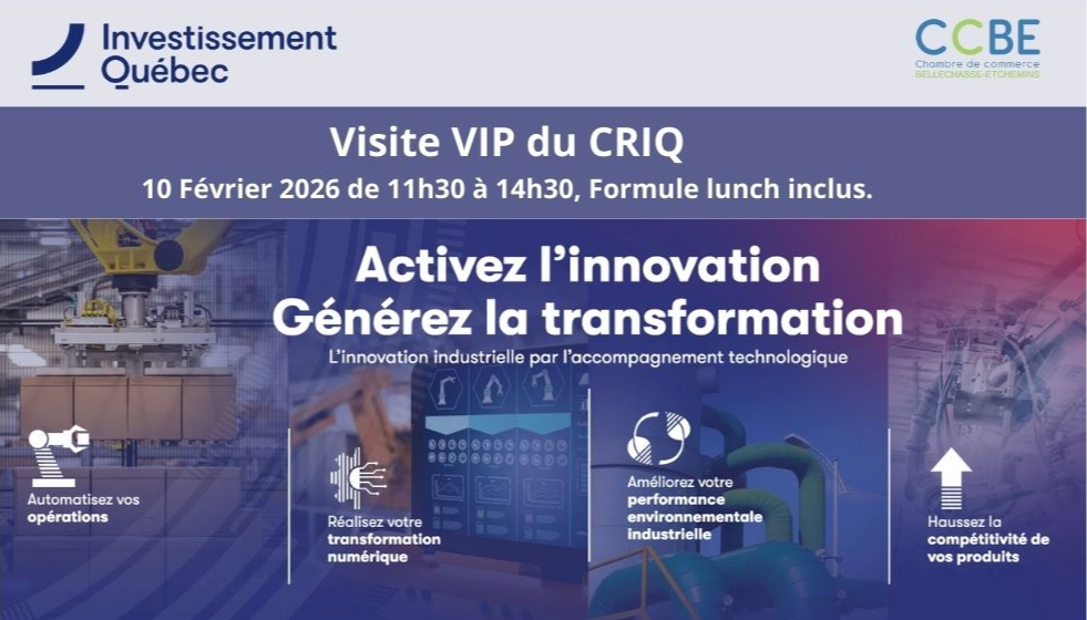 Visite VIP du CRIQ à Québec