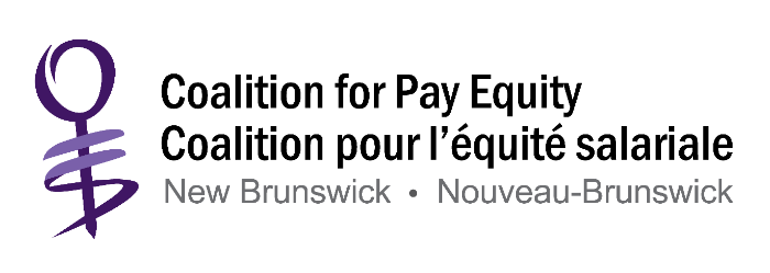 Logo Coalition pour l'équité salariale du N-B · NB Coalition for Pay Equity