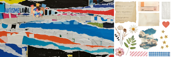 Collages sensoriels