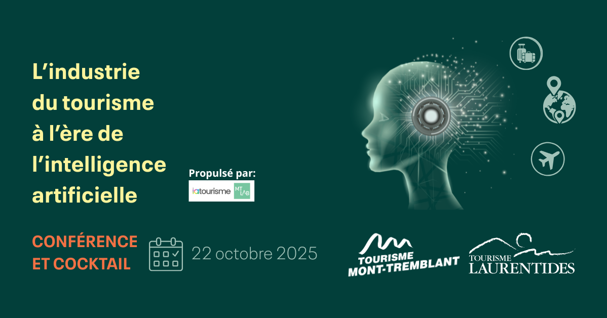 L'industrie du tourisme à l'ère de l'IA - conférence et cocktail