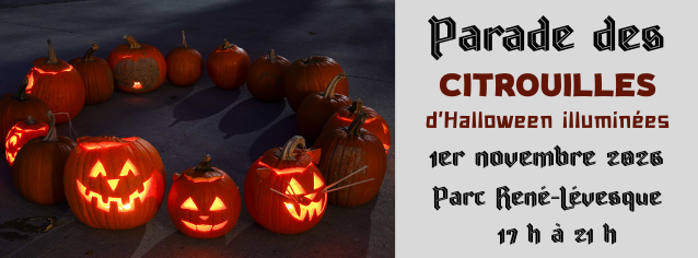 Parade des citrouilles 2026