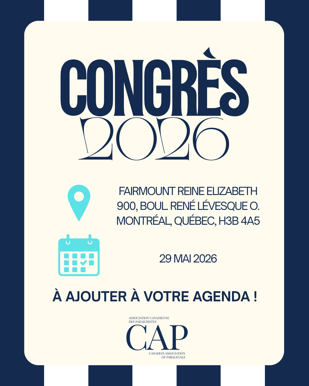 Congrès annuel des parajuristes 2026