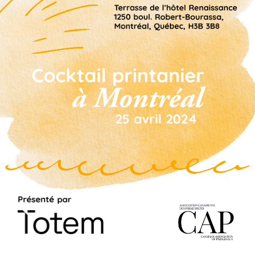 Cocktail printanier - Montréal (COMPLET)