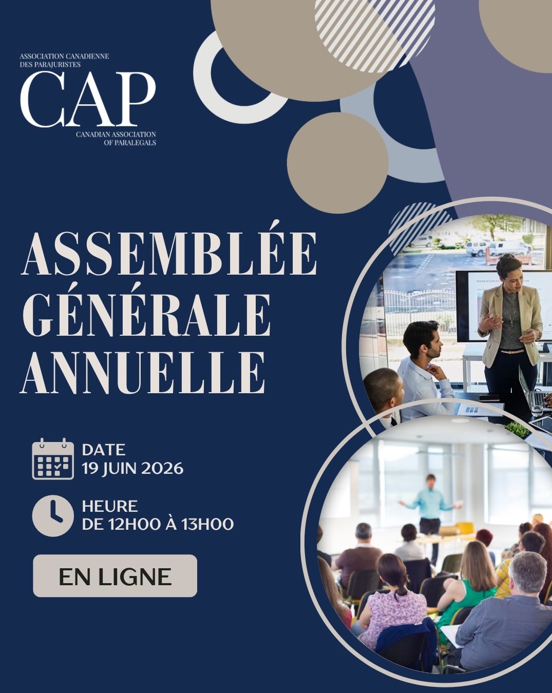 Assemblée générale annuelle des membres