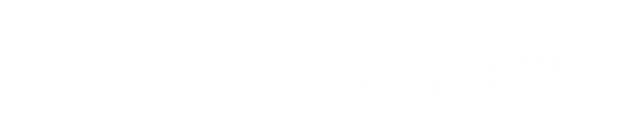 Logo Association canadienne des parajuristes (CAP)