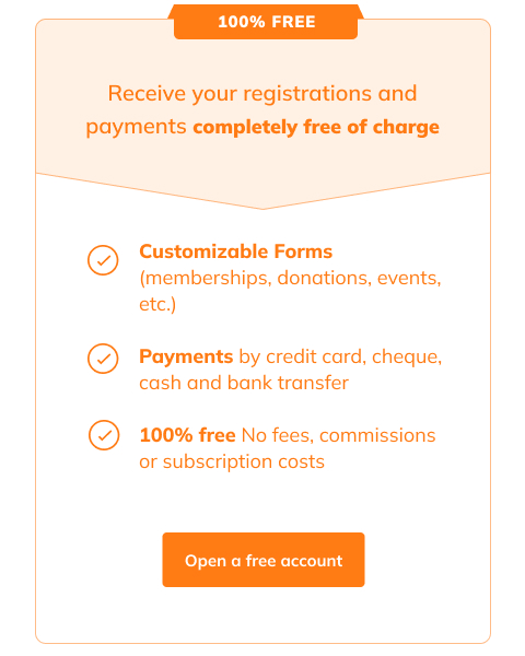 Registration and payment platform