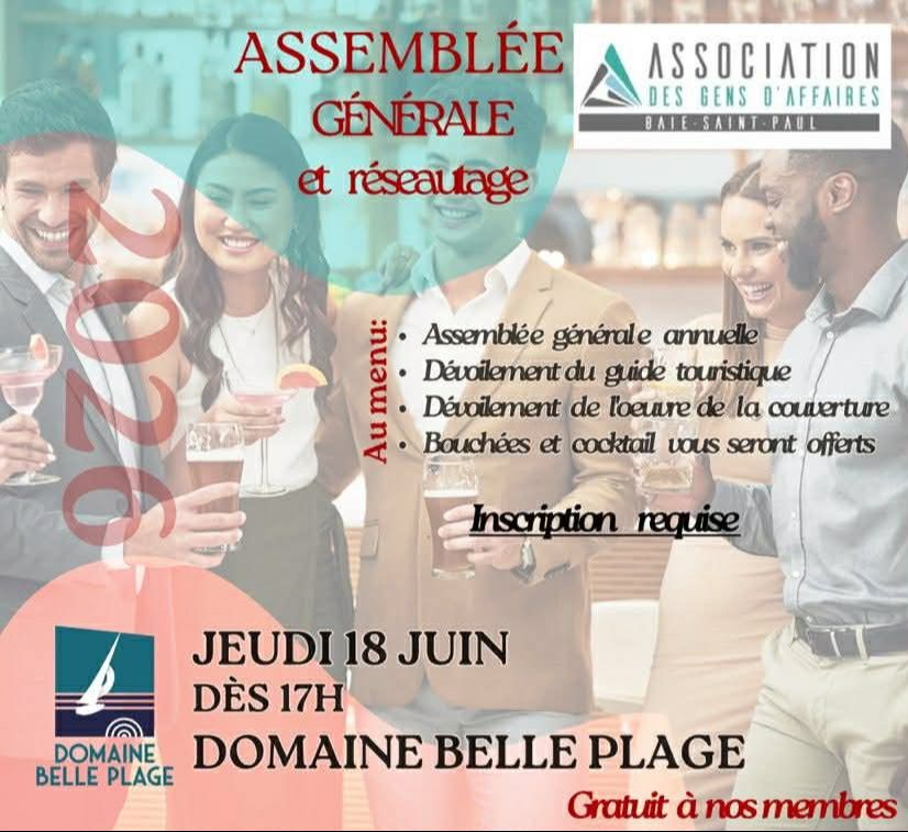 Assemblée générale & réseautage