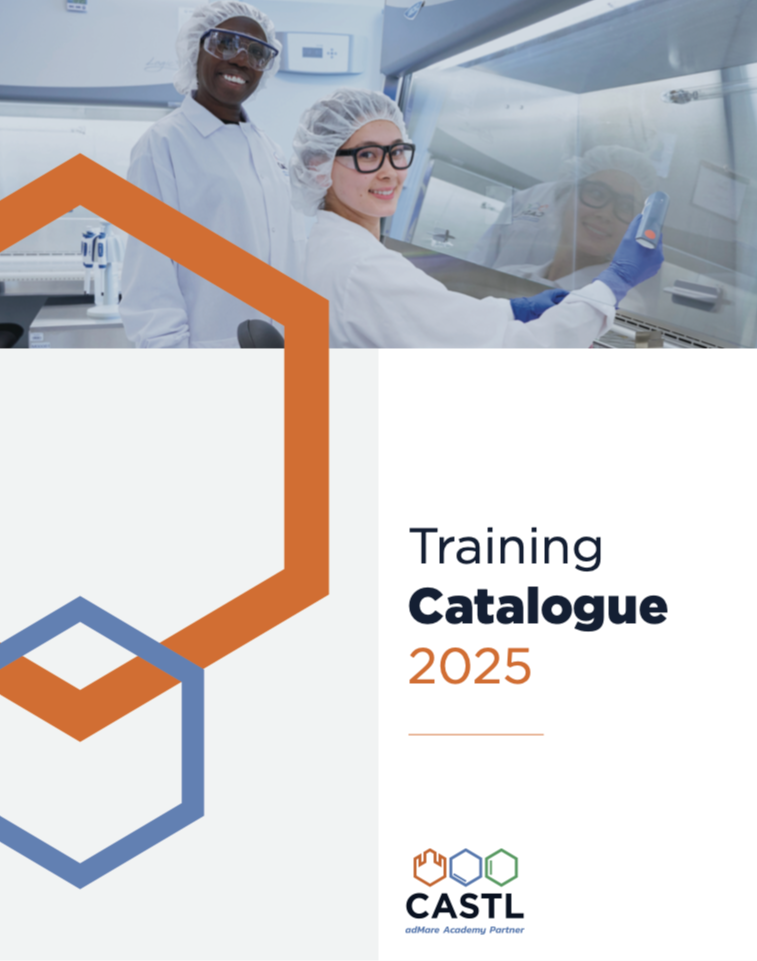 CASTL launches its 2025 biomanufacturing training Course Catalogue