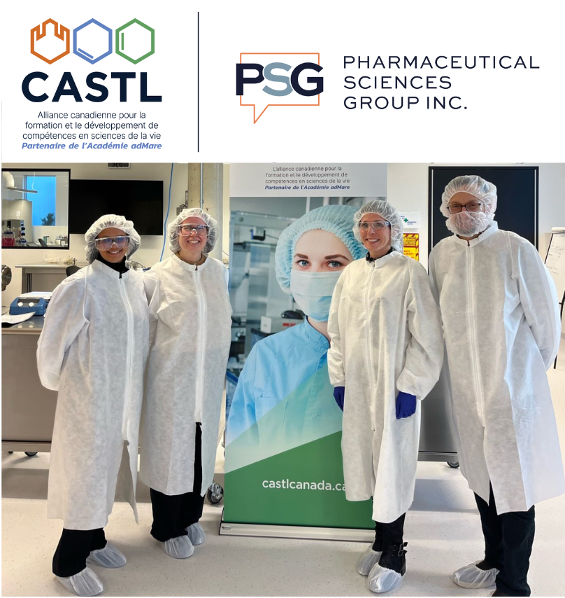 PSG et CASTL s’associent pour offrir un programme de conformité réglementaire en biofabrication