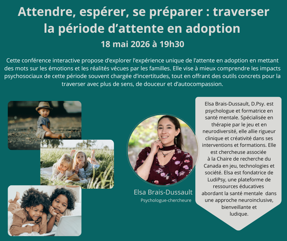 Attendre, espérer, se préparer : traverser la période d’attente en adoption