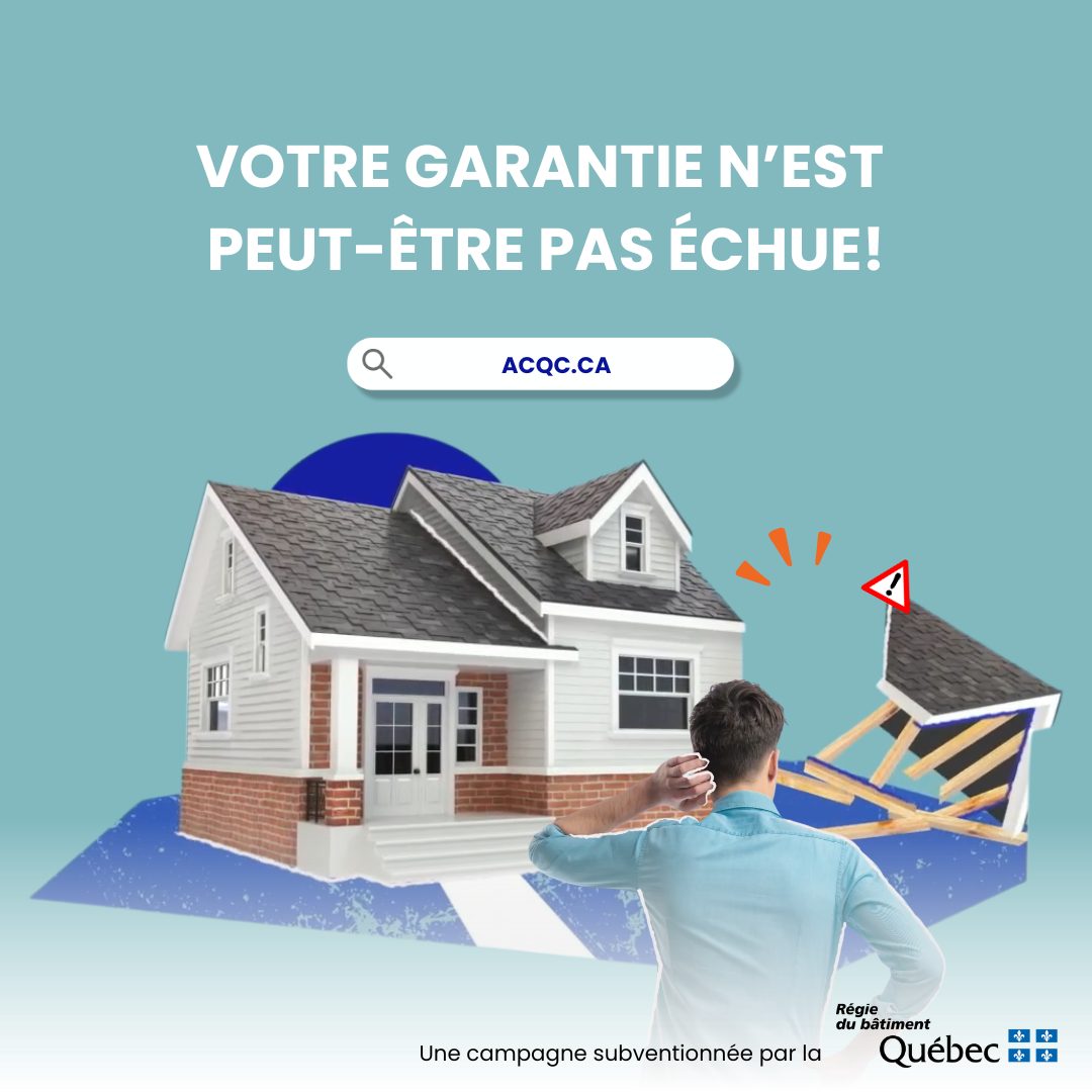 Des problèmes avec une maison de moins de 5 ans? | ACQC