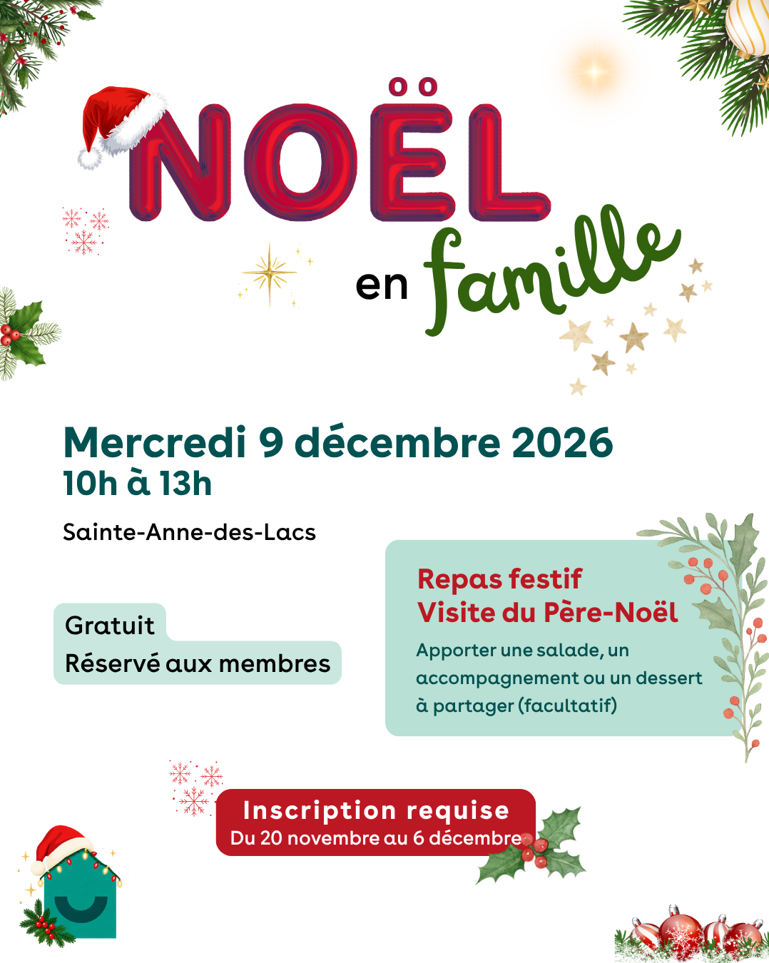 Fête de Noël 2026