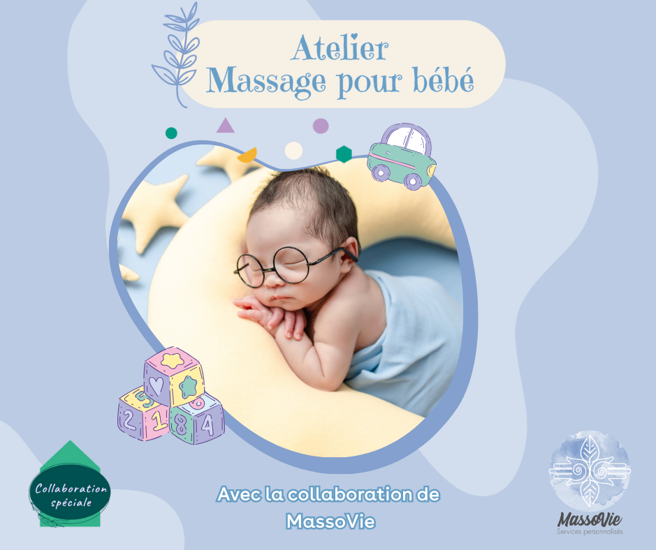 MASSAGE POUR BÉBÉ - Hiver 2026