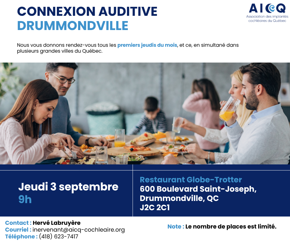 Connexion auditive - Drummondville