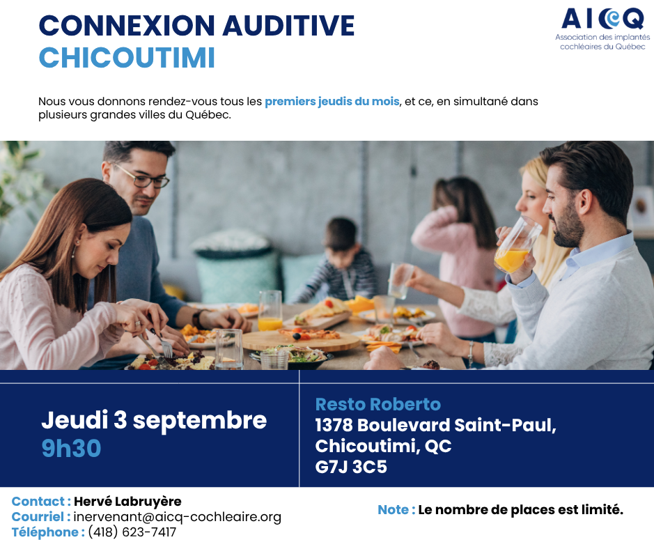 Connexion auditive - Chicoutimi