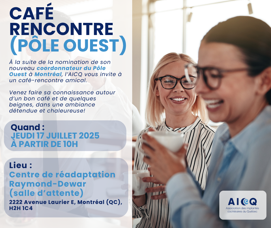 Café rencontre (Pôle Ouest)