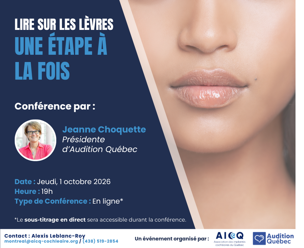 Conférence - LireSurLesLèvres : une étape à la fois