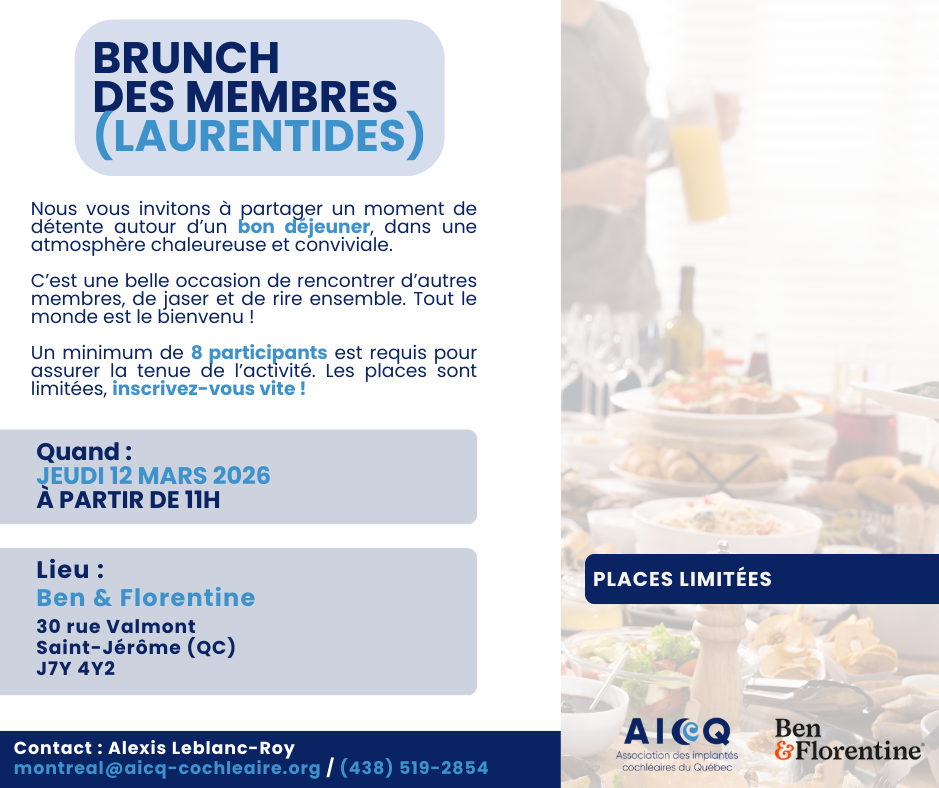 Brunch des membres (Saint-Jérôme)